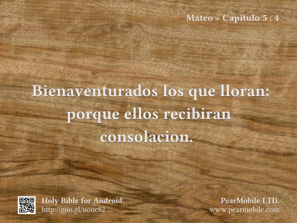 Mateo, Capítulo 5:4